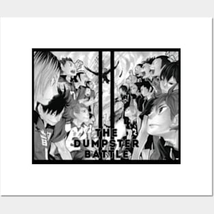 Dumpster Battle - Haikyu!! Posters and Art